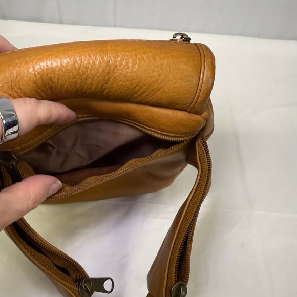 Jordao Vintage Genuine Leather Crossbody Sling Camera Bag Travel Organizer - Picture 7 of 9